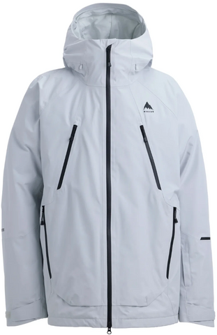 Burton: Mens GORE-TEX Reserve Jacket - Gray Cloud