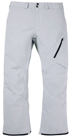 Burton: Mens GORE-TEX Reserve Pant - Gray Cloud