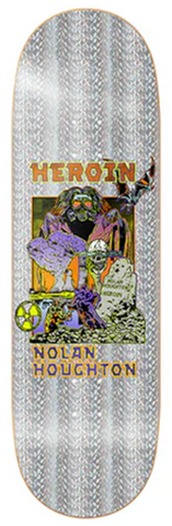 Heroin Skateboards: Nolan Houghton Hellscape 9.5 Deck