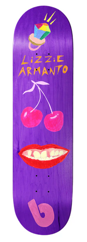 Birdhouse Skateboards: Lizzie Armanto Dani Purple Deck 8.25