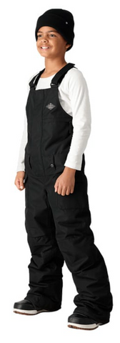 686: Boys Frontier Insulated Bib 26 - Black