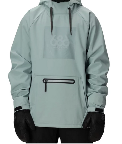 686: Waterproof Hoody 2026 - Dusty Marine
