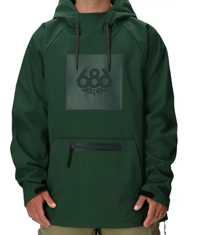 686: Waterproof Hoody 2026 - Moss Green