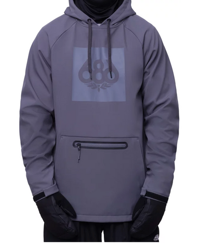 686: Waterproof Hoody 2026 - Rhino Grey
