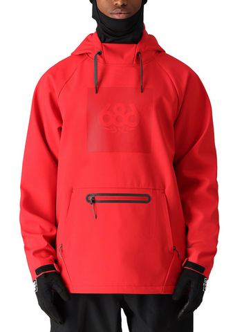 686: Waterproof Hoody 2026 - True Red