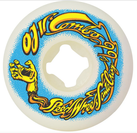 Oj Wheels: 60mm Original White Combo 99a