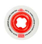 Ricta Wheels: Ricta Chrome Clouds Red 54mm 86a