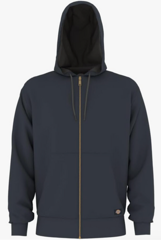 Dickies: Thermal Lined Fleece Zip Hoodie - Navy