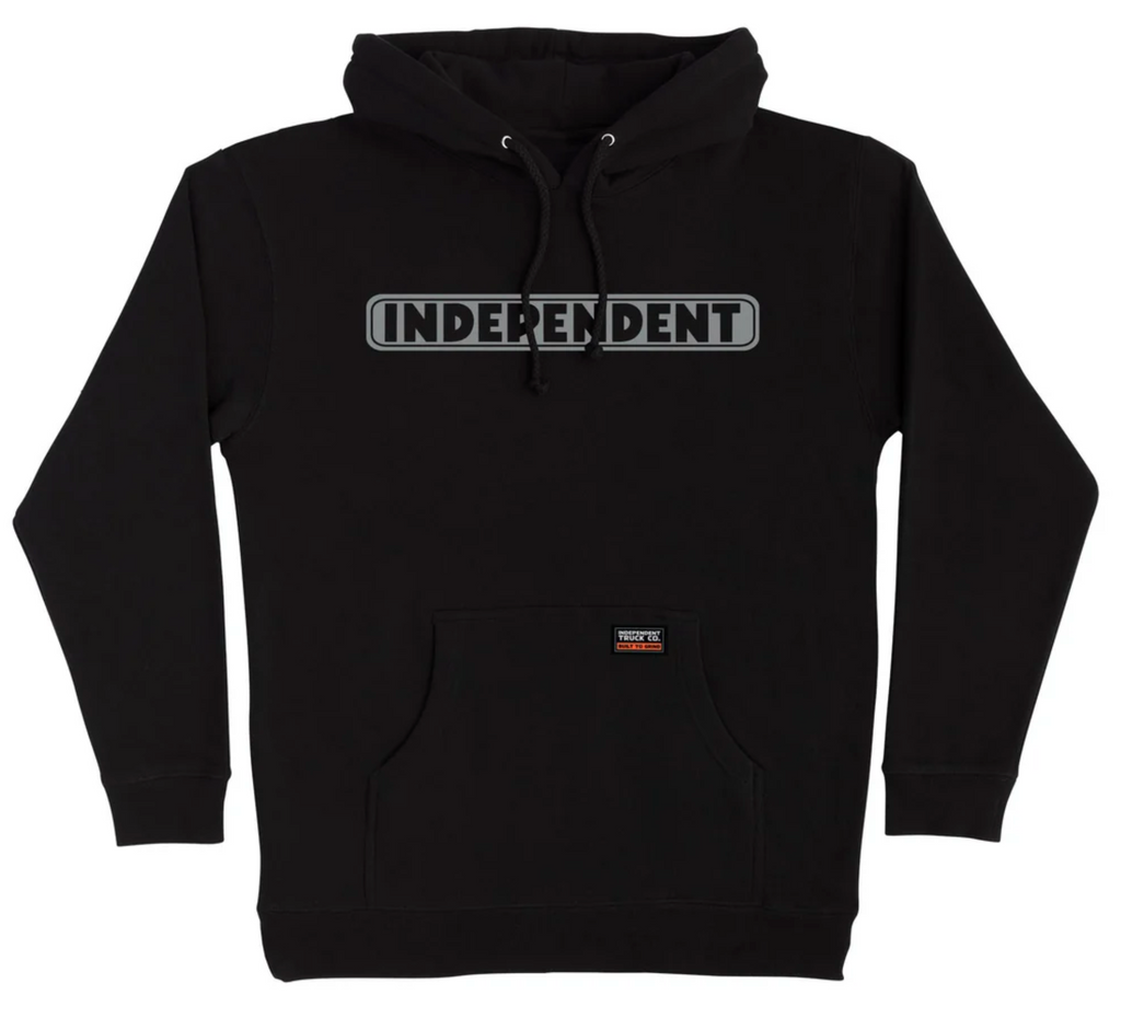 Independent: Bar Logo Reflective Mens Independent Hoodie