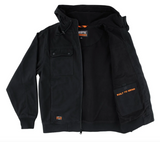 Independent: Built To Grind Hooded Mens Independent Canvas Work Jacket