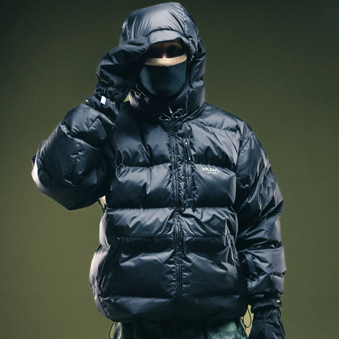 Howl: PUFFY JACKET (BLACK)