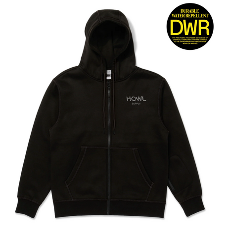 Howl: DWR ZIP HOODIE