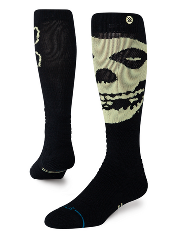 Stance Snow: Misfits Wool - Black