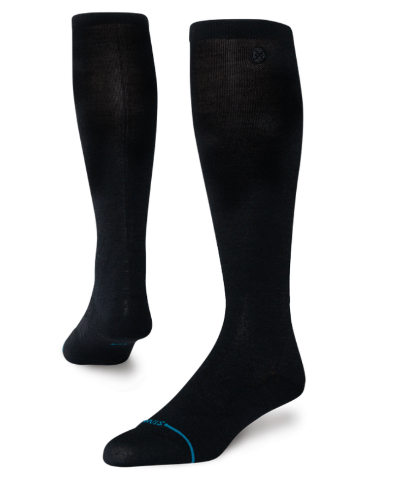 Stance Snow: Solid UL Wool Snow - Black