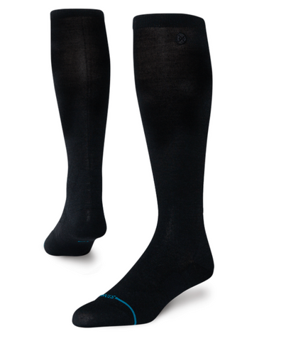 Stance Snow: Solid UL Wool Snow - Black