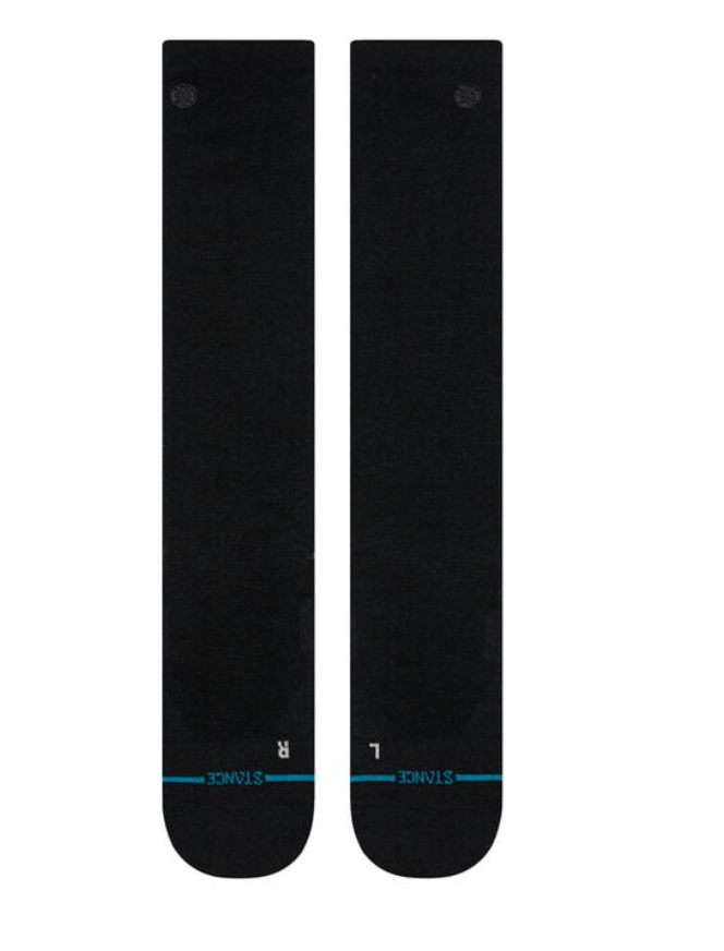 Stance Snow: Solid UL Wool Snow - Black