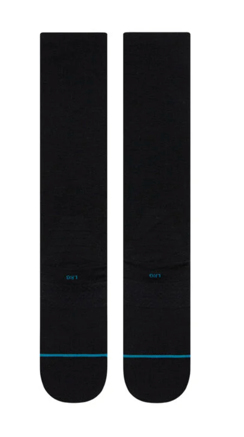 Stance Snow: Solid UL Wool Snow - Black