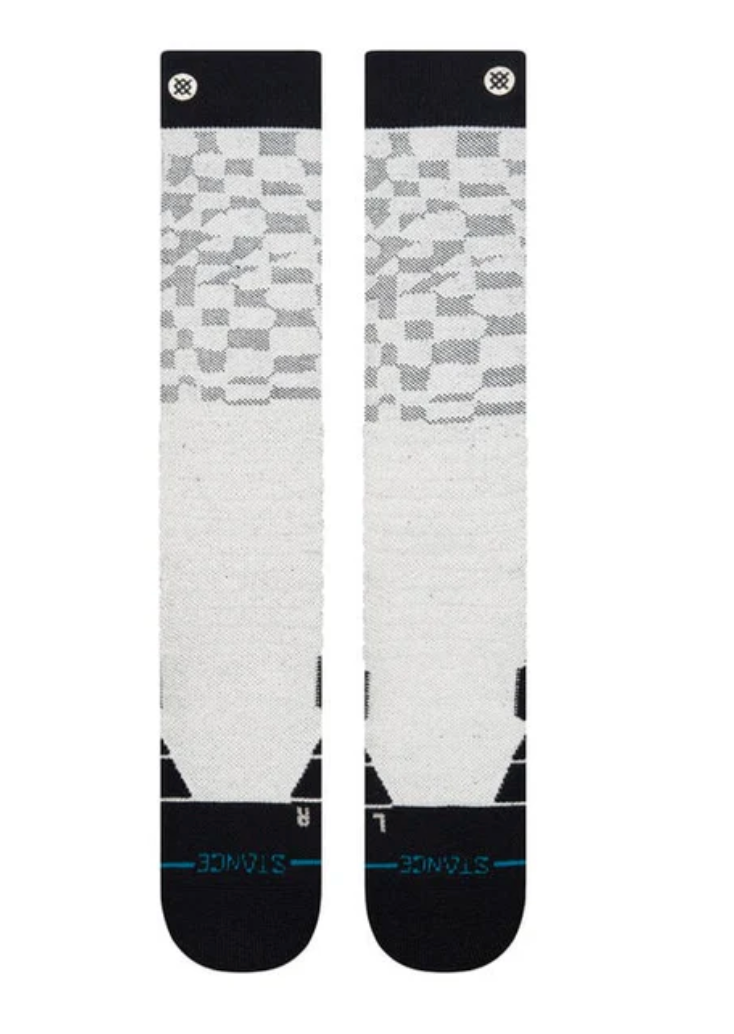 Stance Snow: Check me out Mid Poly Snow - Black
