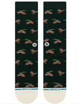 Stance Socks: Huntin Crew - Pine