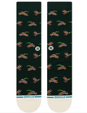 Stance Socks: Huntin Crew - Pine