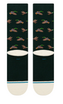 Stance Socks: Huntin Crew - Pine
