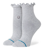 Stance Socks: Ruffle Icon Quarter