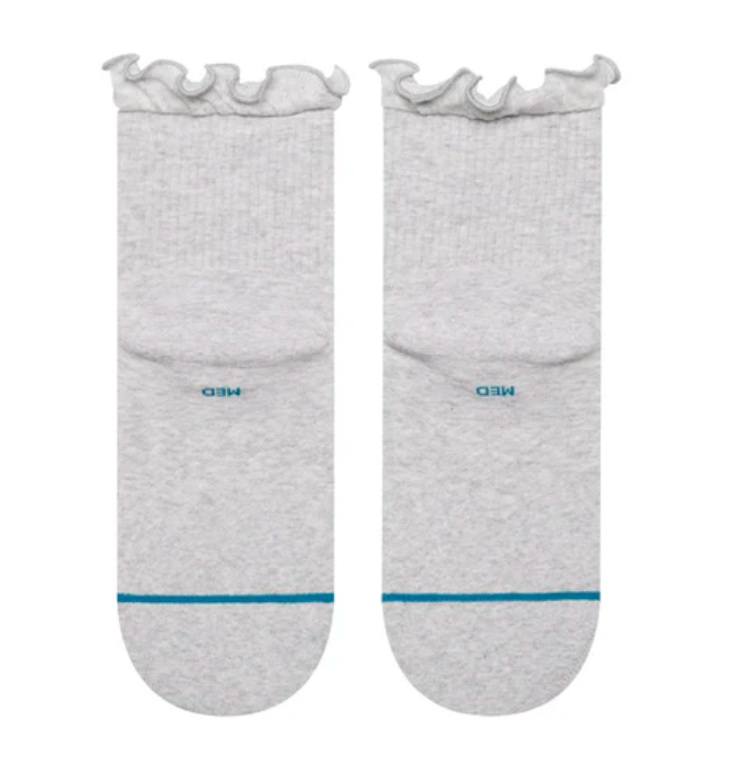 Stance Socks: Ruffle Icon Quarter