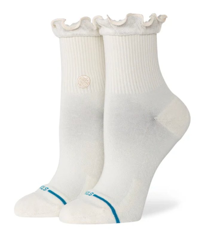 Stance Socks: Ruffle Icon Quarter