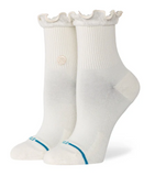 Stance Socks: Ruffle Icon Quarter