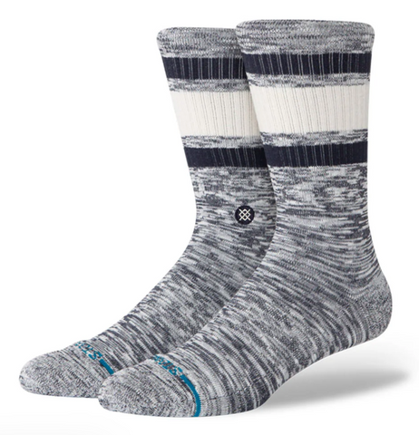 Stance Socks: Slub Boyd Crew - Blue
