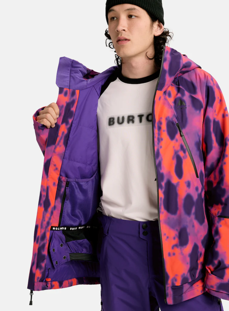 Burton: Men's Reserve GORE-TEX 2L Insulated Jacket - Fiesta Pro