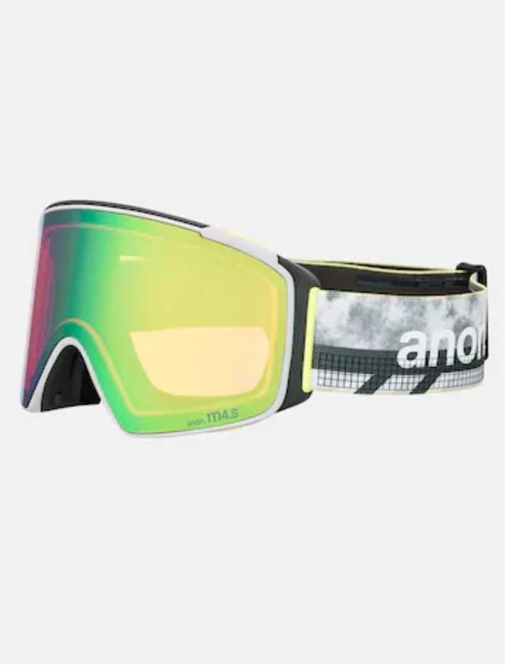 Anon Goggles: M4s Goggles + MFI Mask 2026 - Tilt Shift/Perceive Variable Green