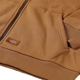 Dickies:Thrasher x Dickies Zip Hoodie - Brown Duck