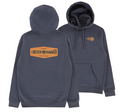 Never Summer: Handbuilt Hoodie - Slate Blue