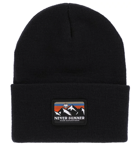Never Summer: Retro Sunset Cuffed Beanie