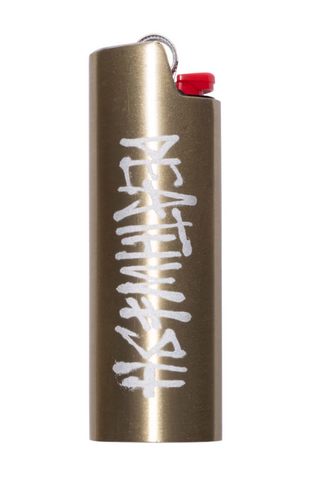 Deathwish Skateboards: Stay Lit Lighter Holder - Gold