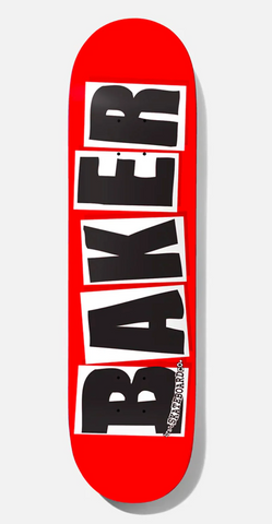 Baker Skateboards: Brand Logo Deck - Black