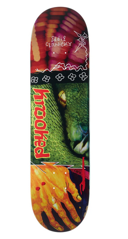 Krooked Skateboards: 8.38 Cernicky Snake Bite Deck