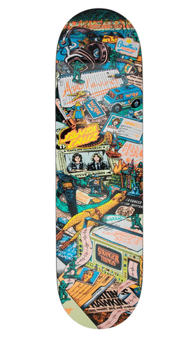 Santa Cruz x Stranger Things 8.5 Season 5 Skateboard Deck
