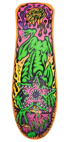 Santa Cruz x Stranger Things 10.3 Salba Demogorgon Skateboard Deck