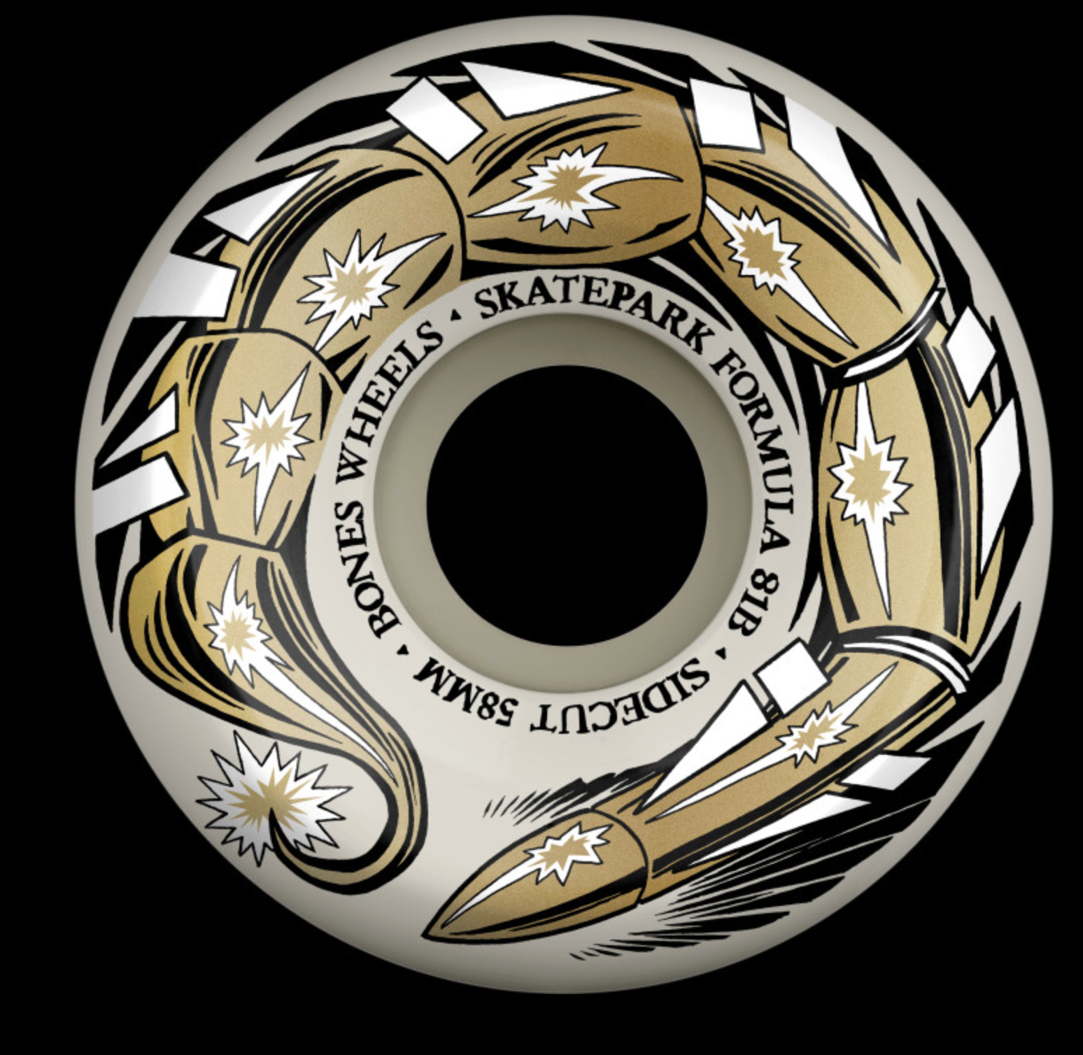 Bones Wheels: 54mm BONES WHEELS SPF Skatepark formula SCORPEEDO