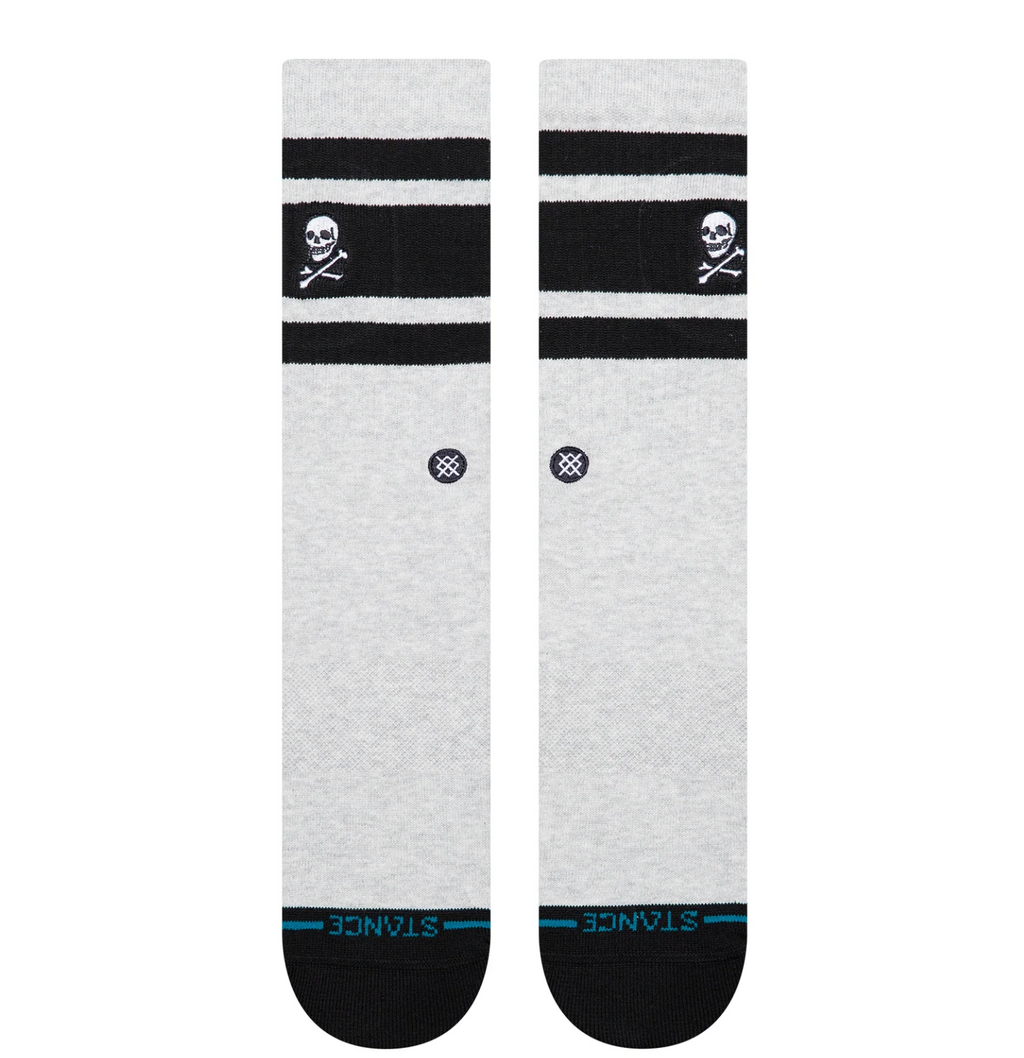 Stance Socks: Boyd Skull Crew Socks
