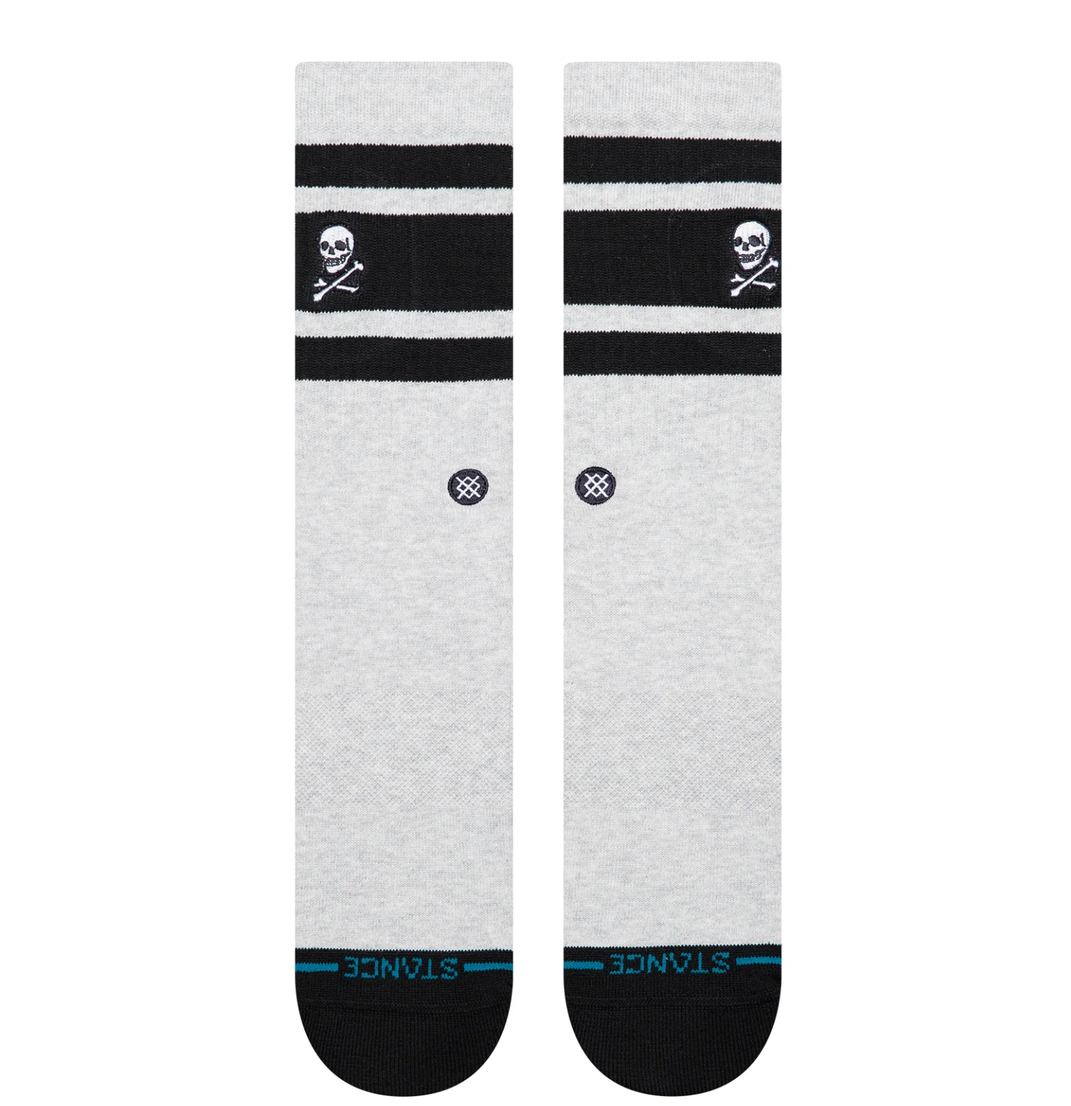 Stance Socks: Boyd Skull Crew Socks
