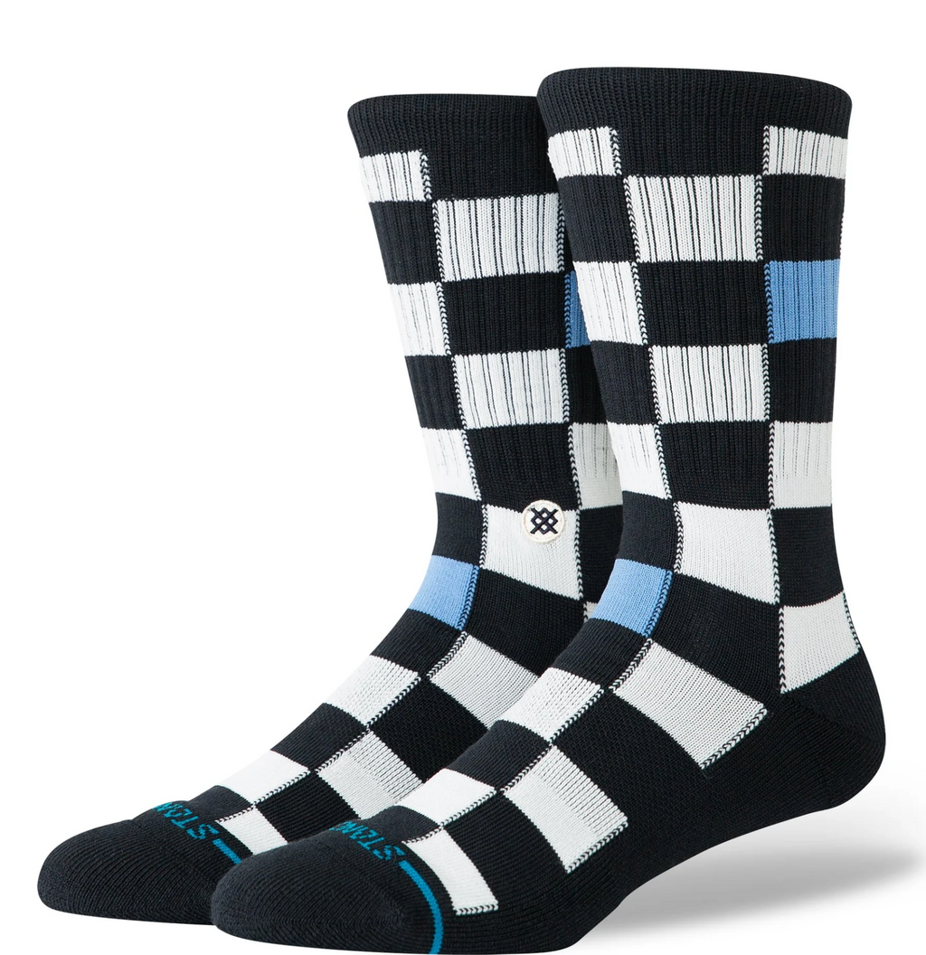 Stance Socks: Chef Check Crew Sock