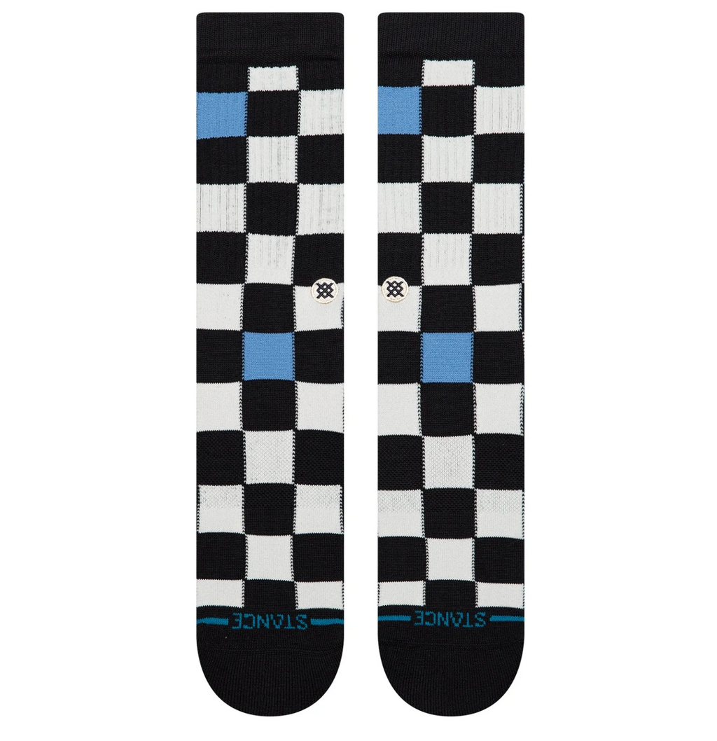 Stance Socks: Chef Check Crew Sock