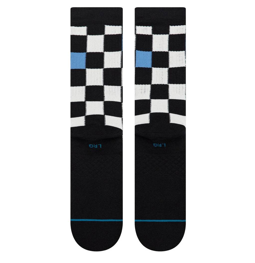 Stance Socks: Chef Check Crew Sock