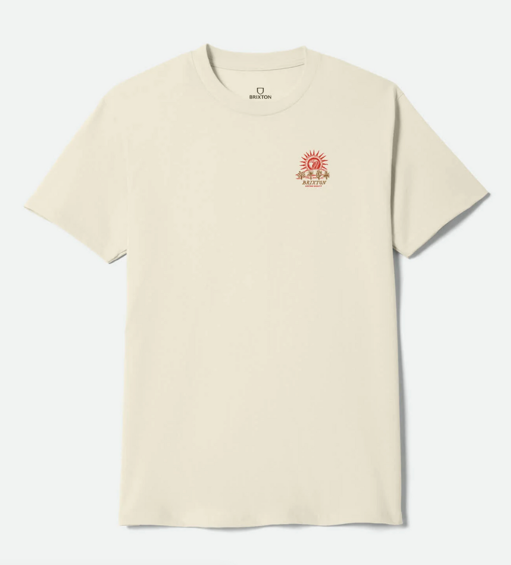 Brixton: Dark Paradise T-Shirt - Cream