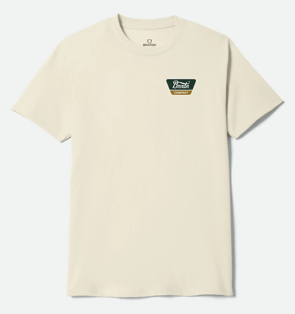 Brixton: Linwood T-Shirt - Cream
