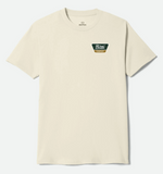Brixton: Linwood T-Shirt - Cream