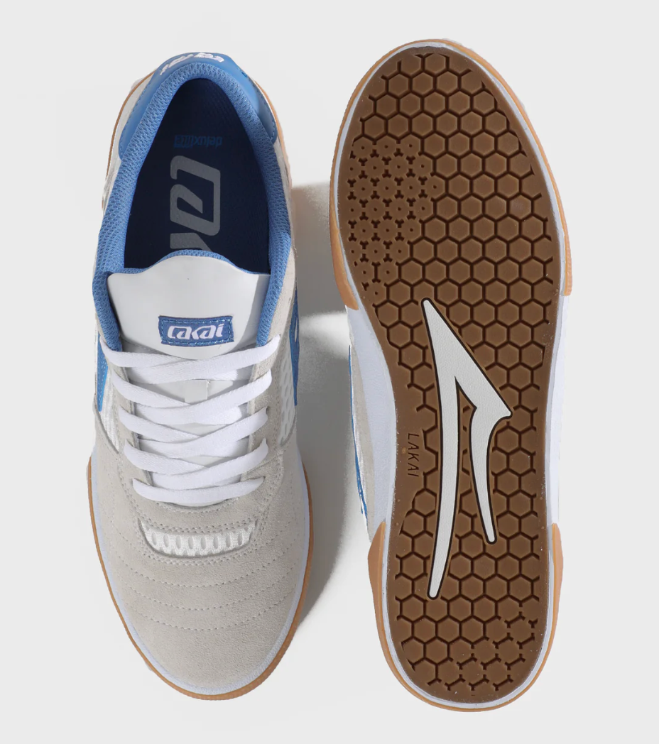 Lakai Cambridge - White suede Parmesan Gum